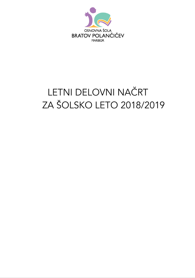 Letni delovni načrt 2018-2019